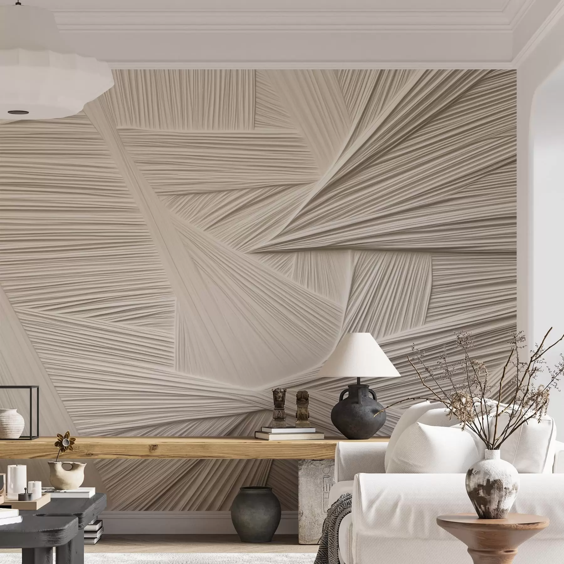 Fotobehang Abstracte lijn w05270