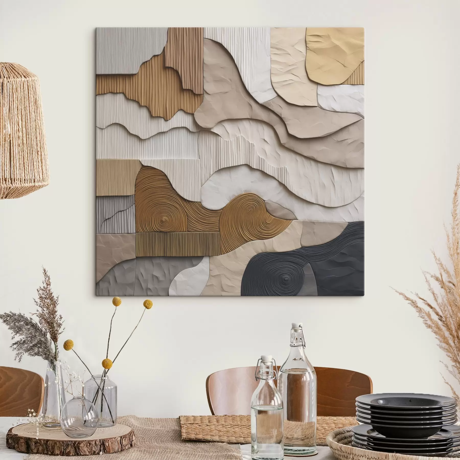  Schilderijen Abstracte samenstelling s48166