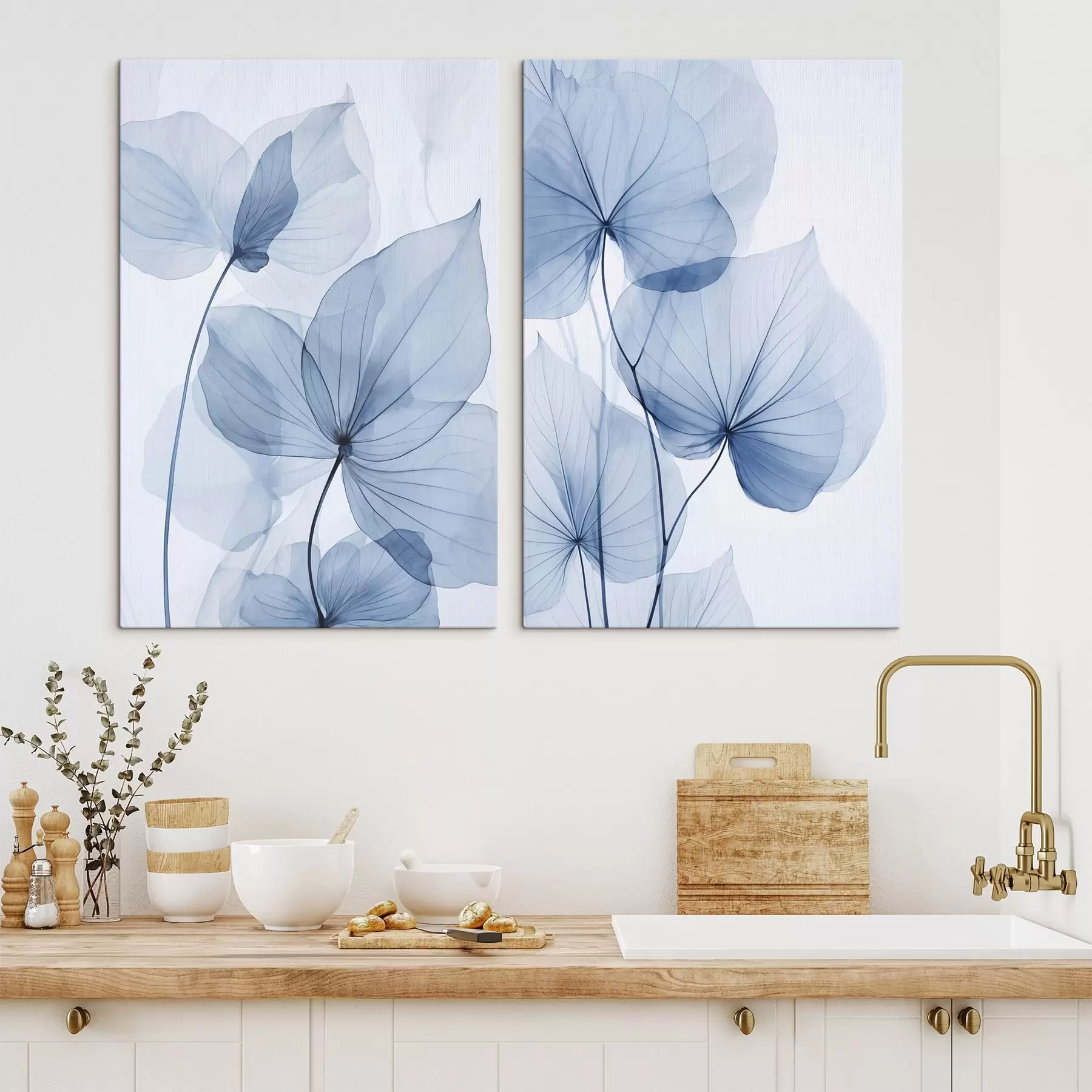  Schilderijen Abstracte vegetatie m30120