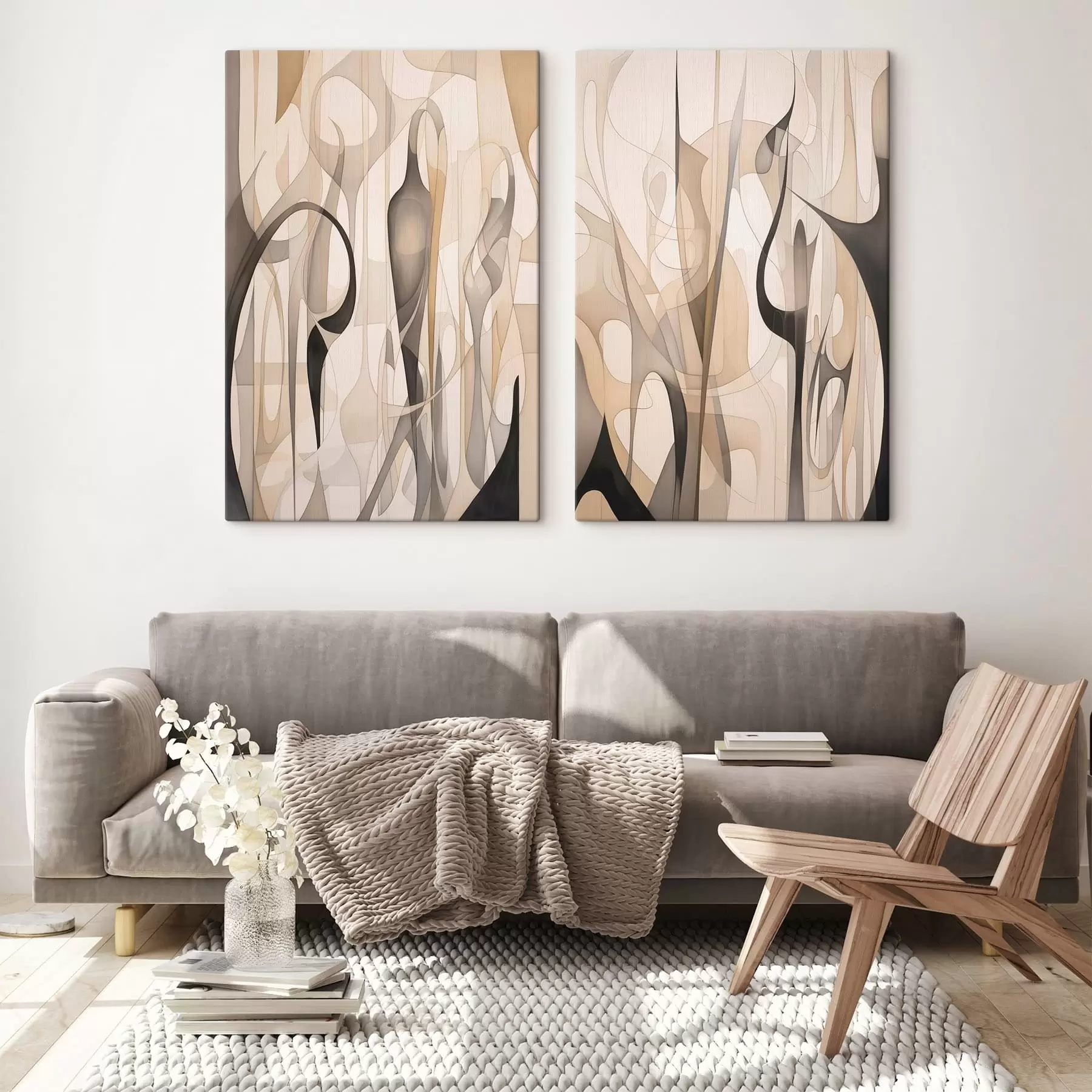  Schilderijen Abstractie m30127