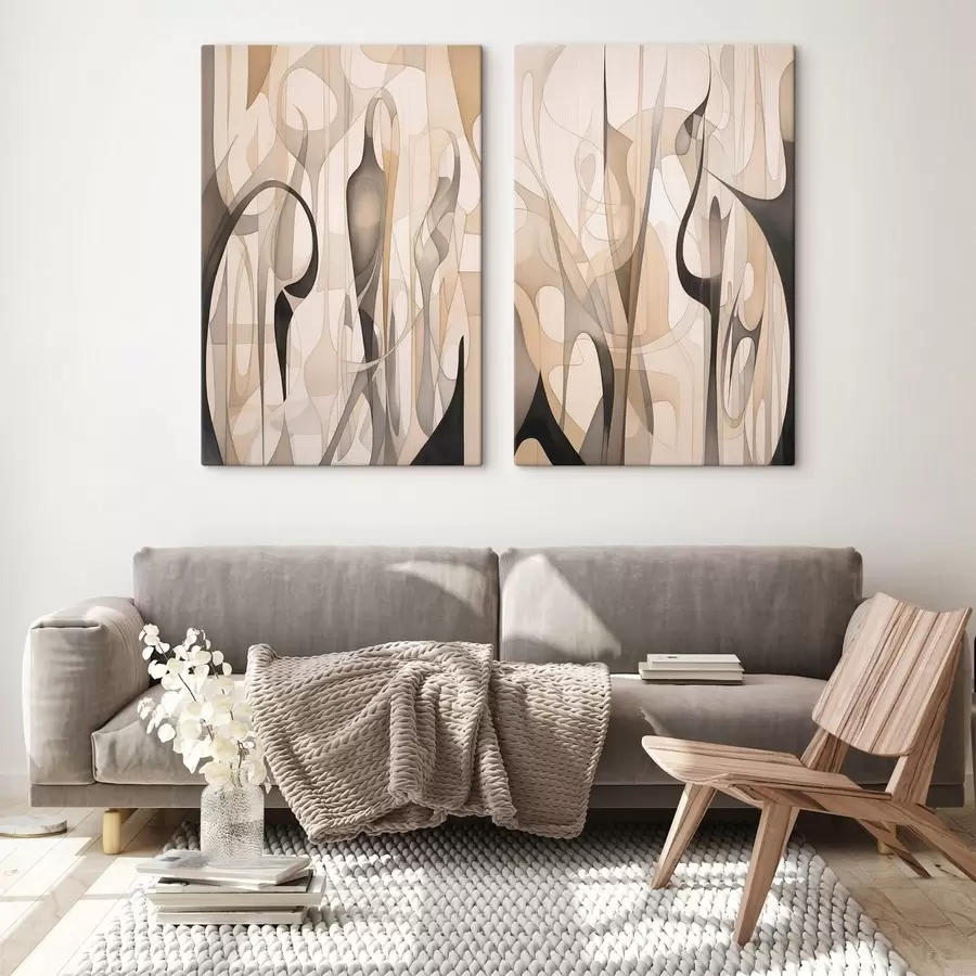  Schilderijen Abstractie m30127