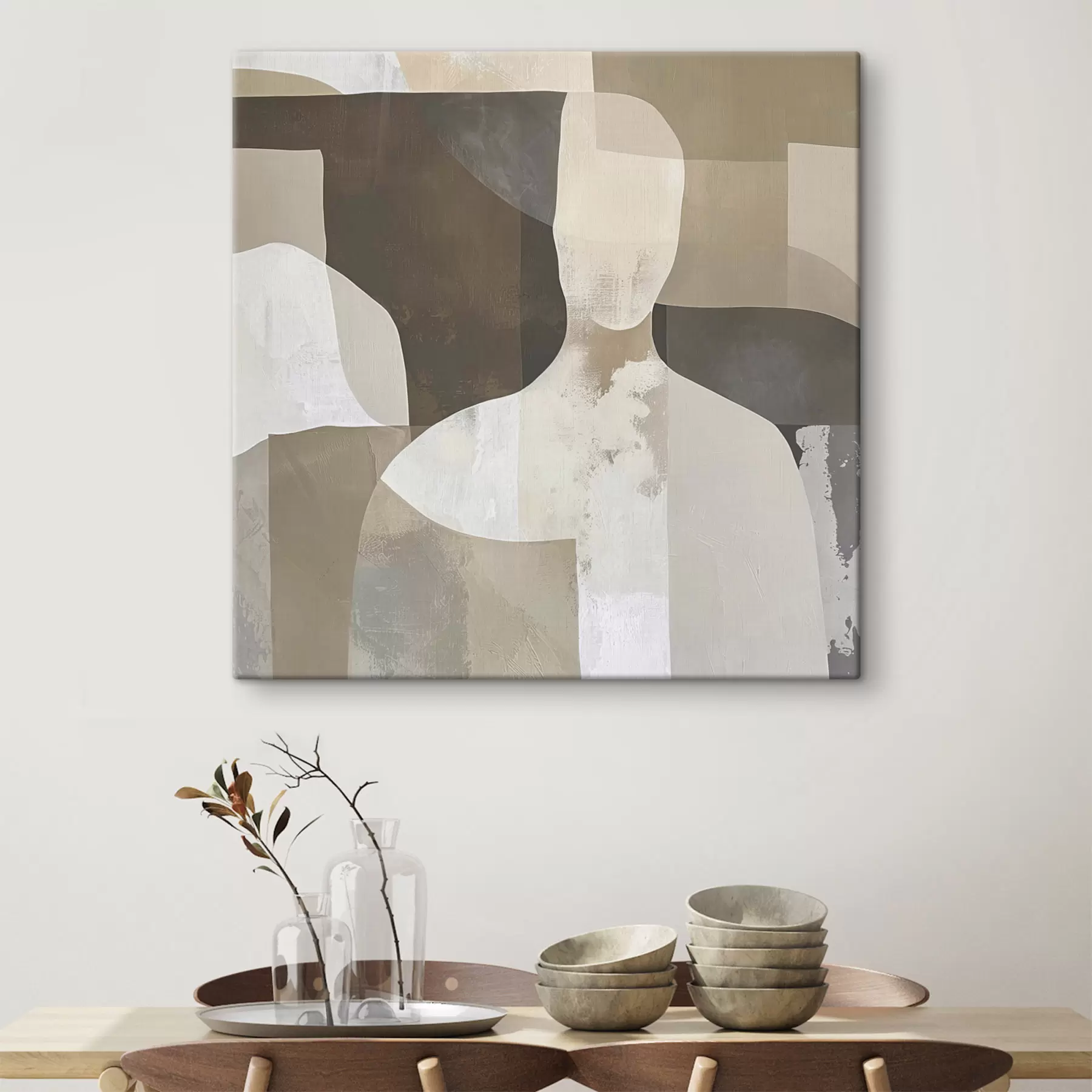  Schilderijen Abstract silhouet s48017