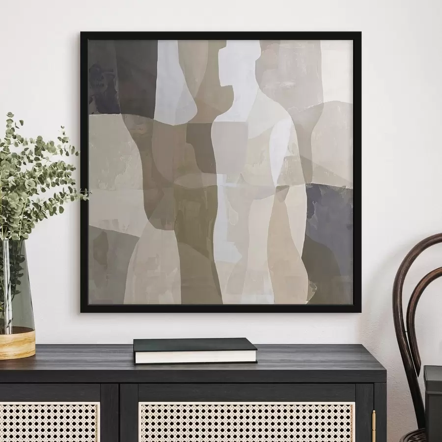 Fotobehang Abstract silhouet f48016