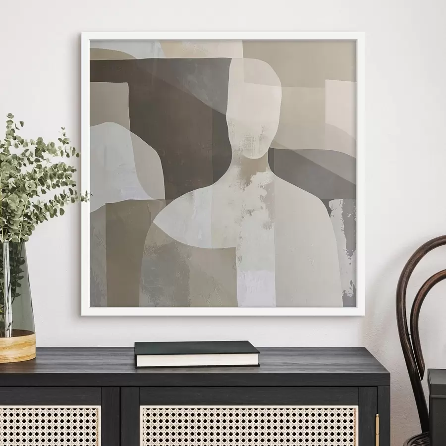 Fotobehang Abstract silhouet f48017