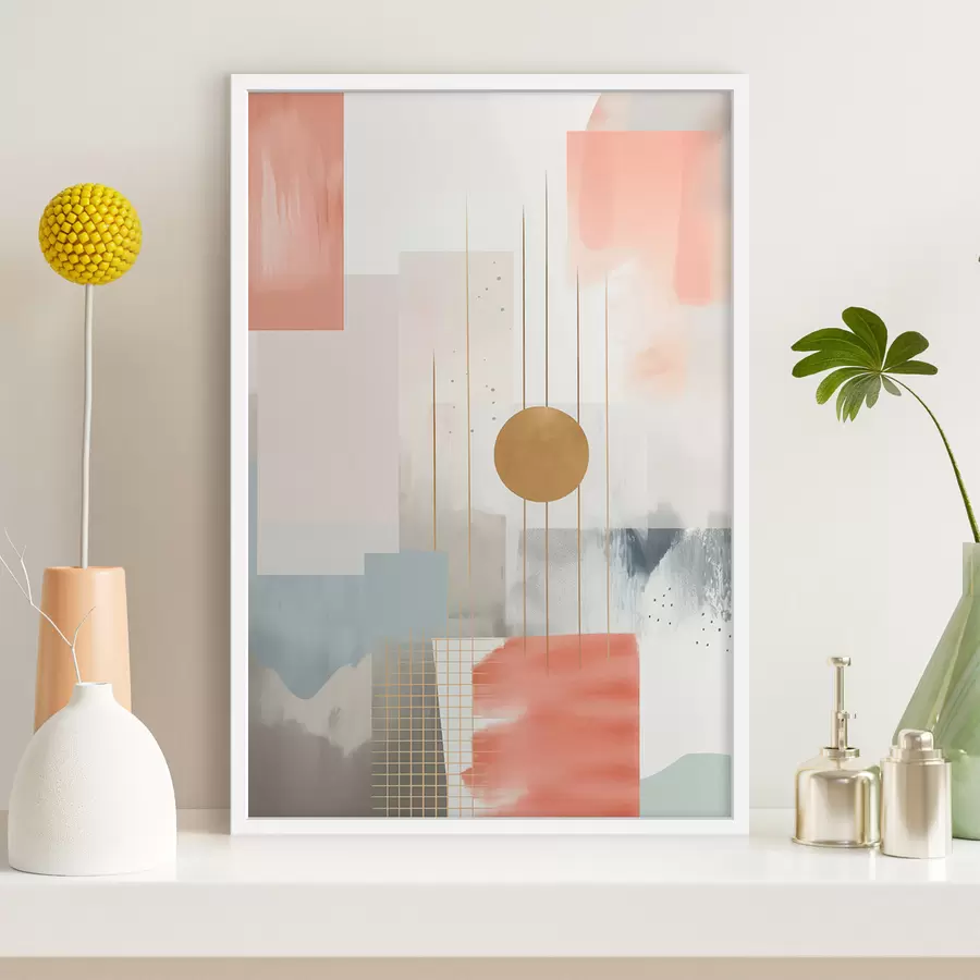 Fotobehang Hedendaagse abstractie f48175