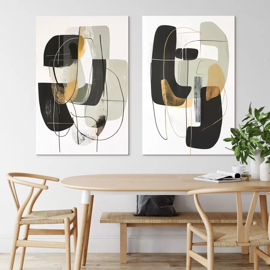  Schilderijen Hedendaagse abstractie m30132