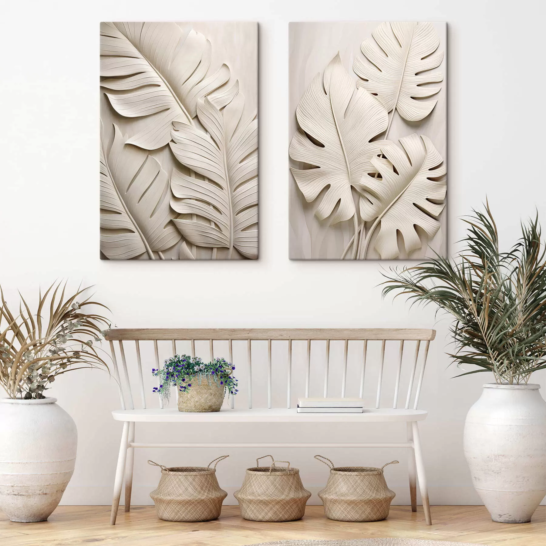  Schilderijen Monstera-bladeren m30159