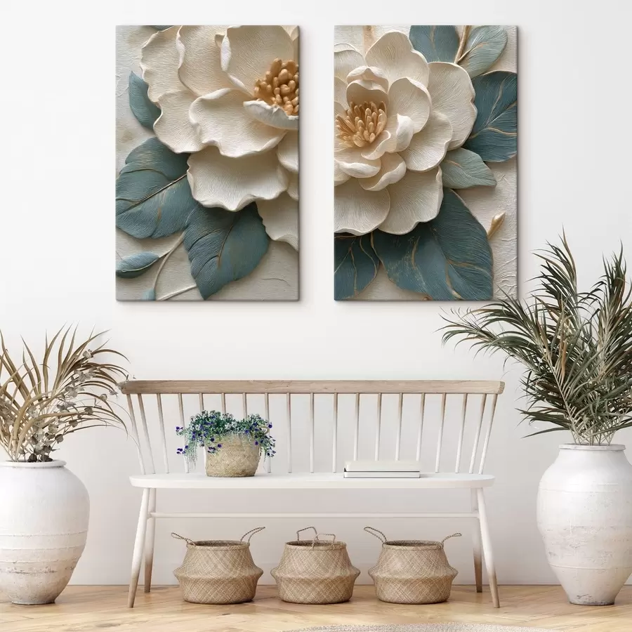  Schilderijen Bloemen m30161