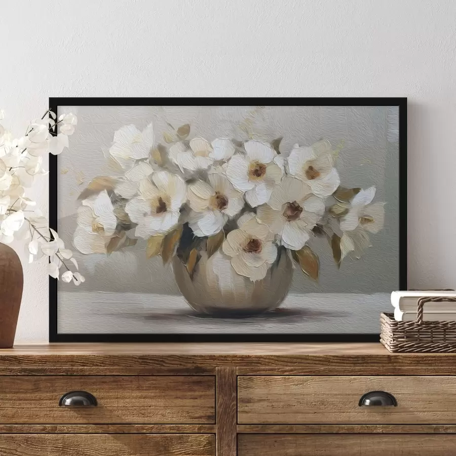 Fotobehang Bloemen in een vaas f48242