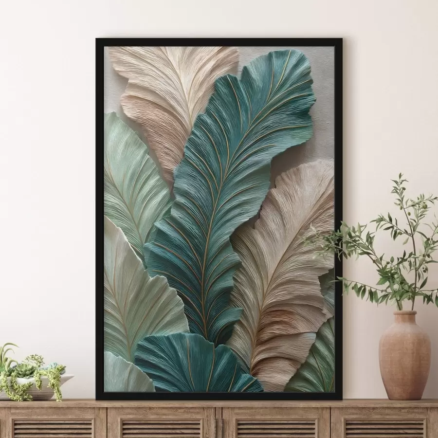 Fotobehang Bladeren f48258