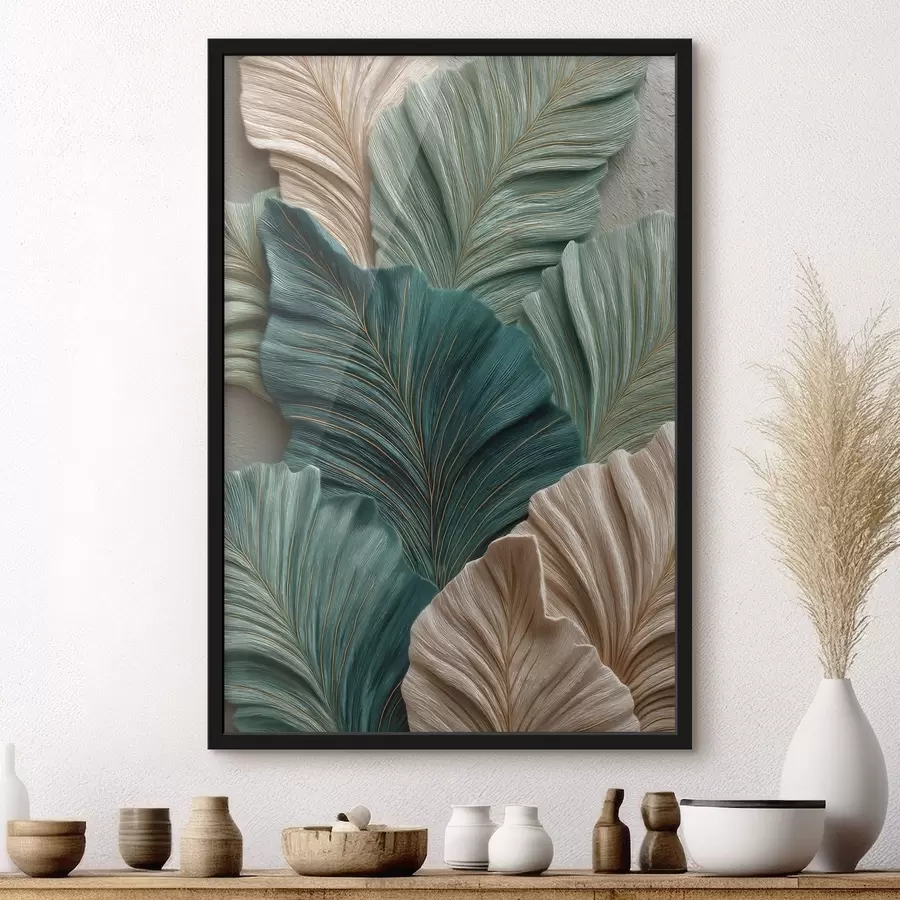 Fotobehang Bladeren f48259