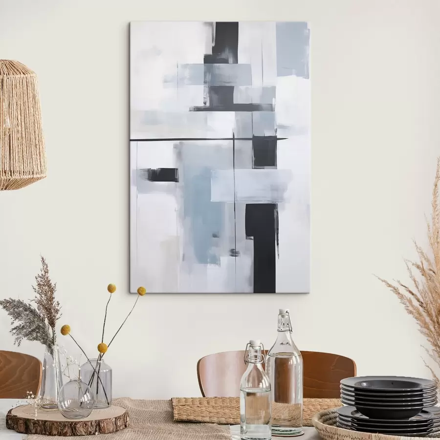  Schilderijen Moderne abstractie imitatie van schilderkunst s48261