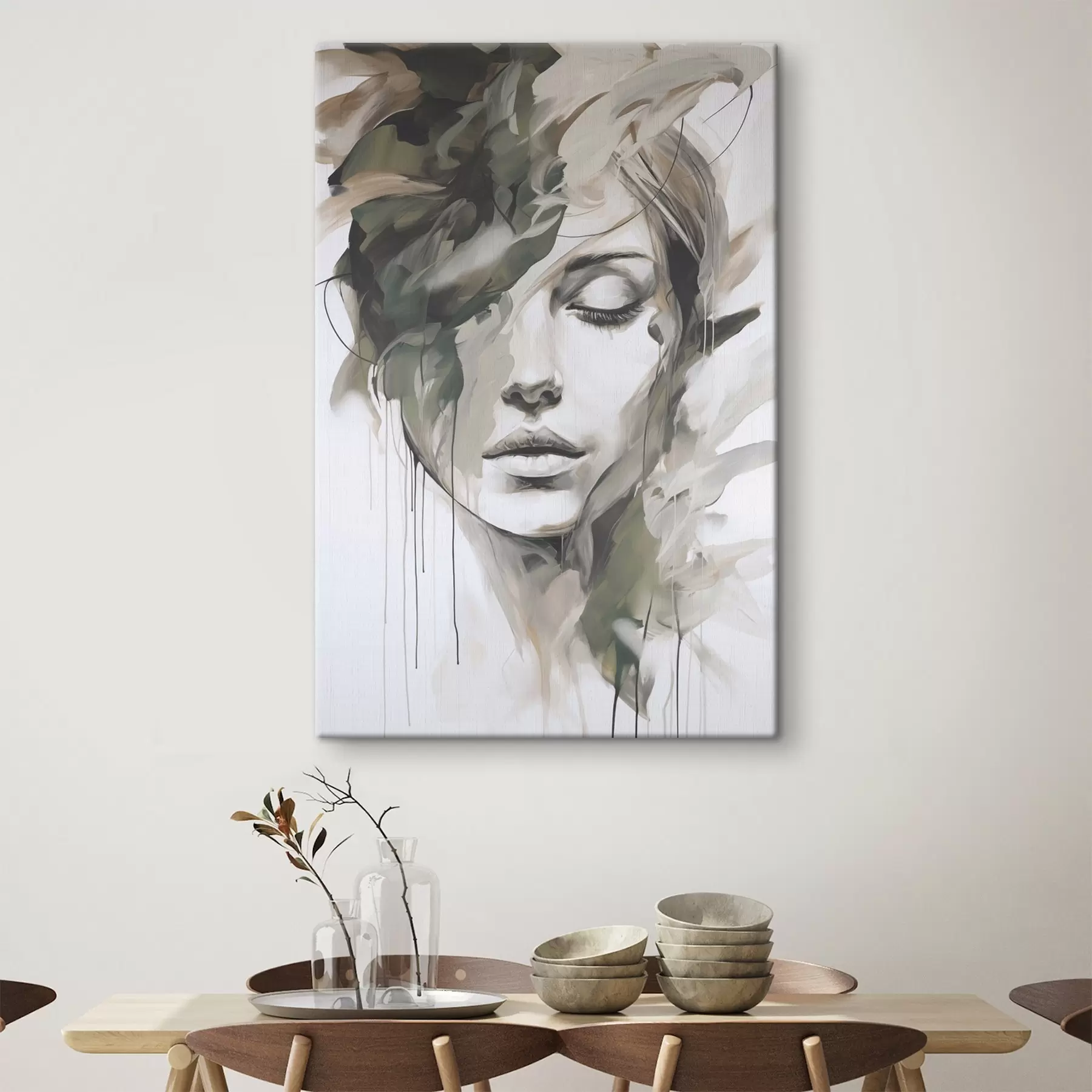  Schilderijen Abstract portret s48269