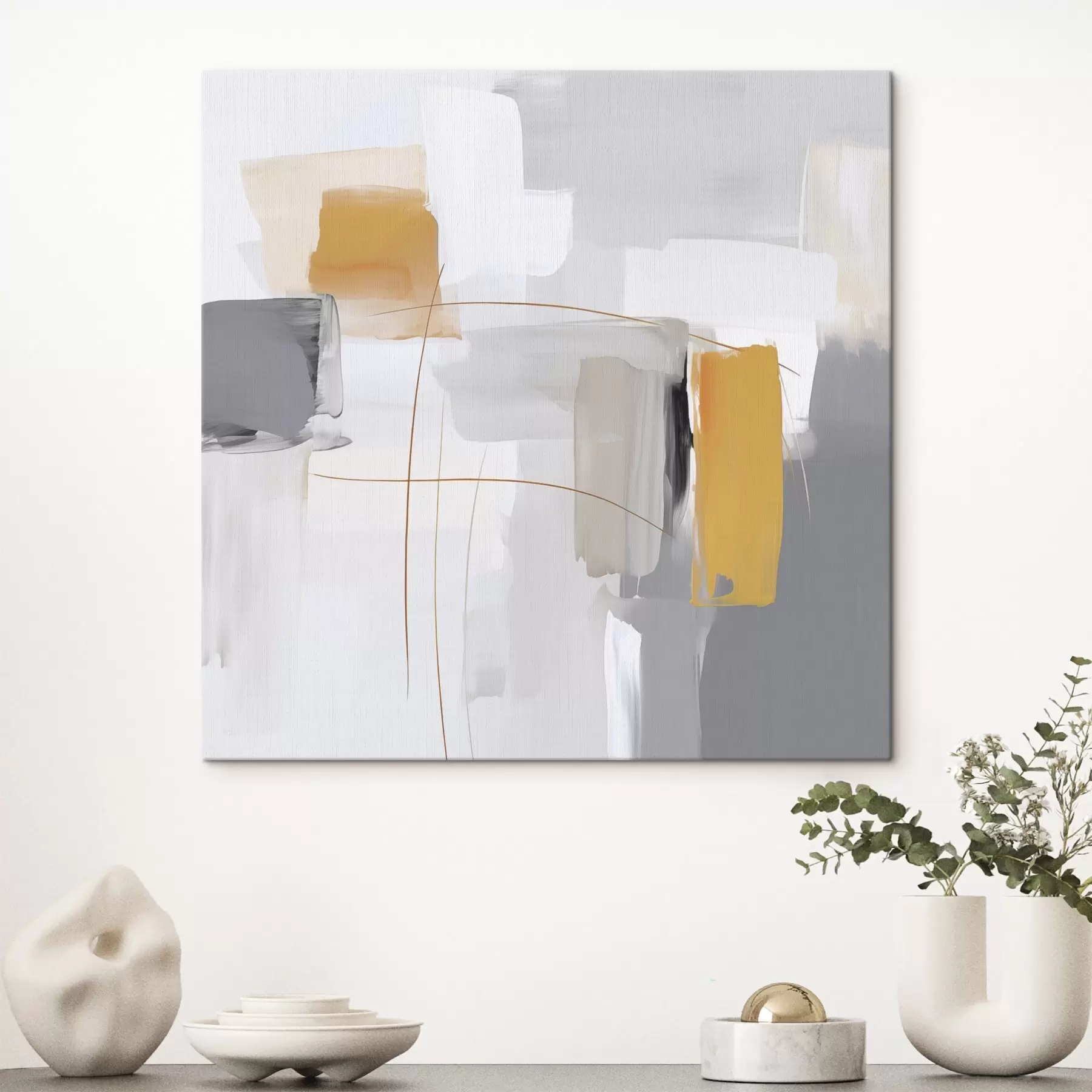  Schilderijen Abstractie imitatie van schilderkunst s48271