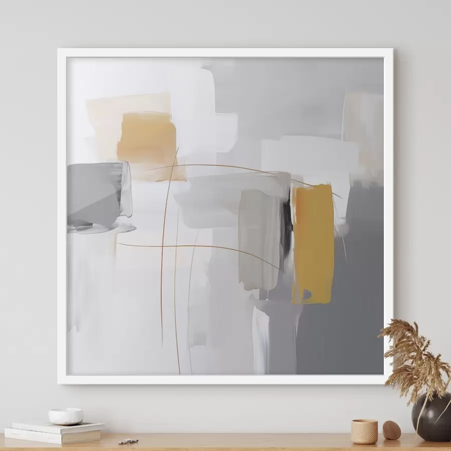 Fotobehang Abstractie imitatie van schilderkunst f48271