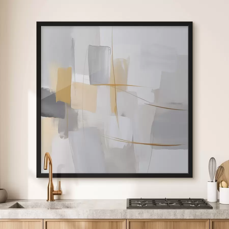 Fotobehang Abstractie imitatie van schilderkunst f48272