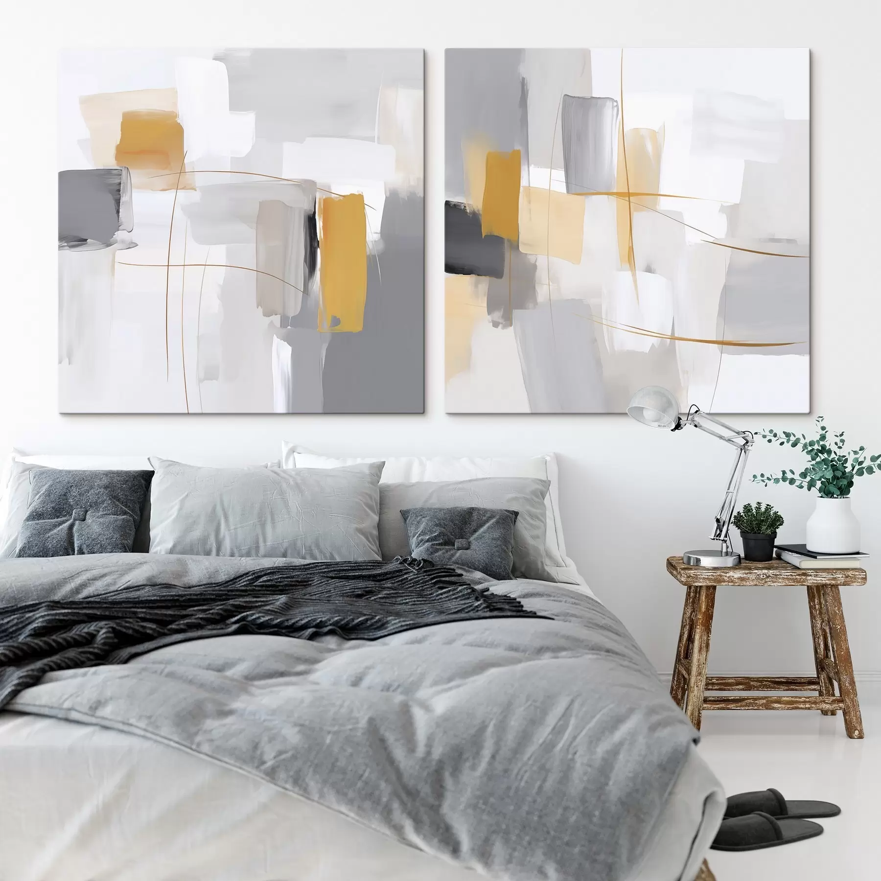  Schilderijen Abstractie imitatie van schilderkunst m30170