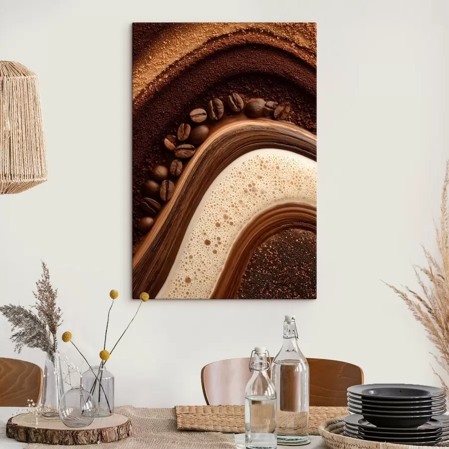  Schilderijen koffielagen s47959