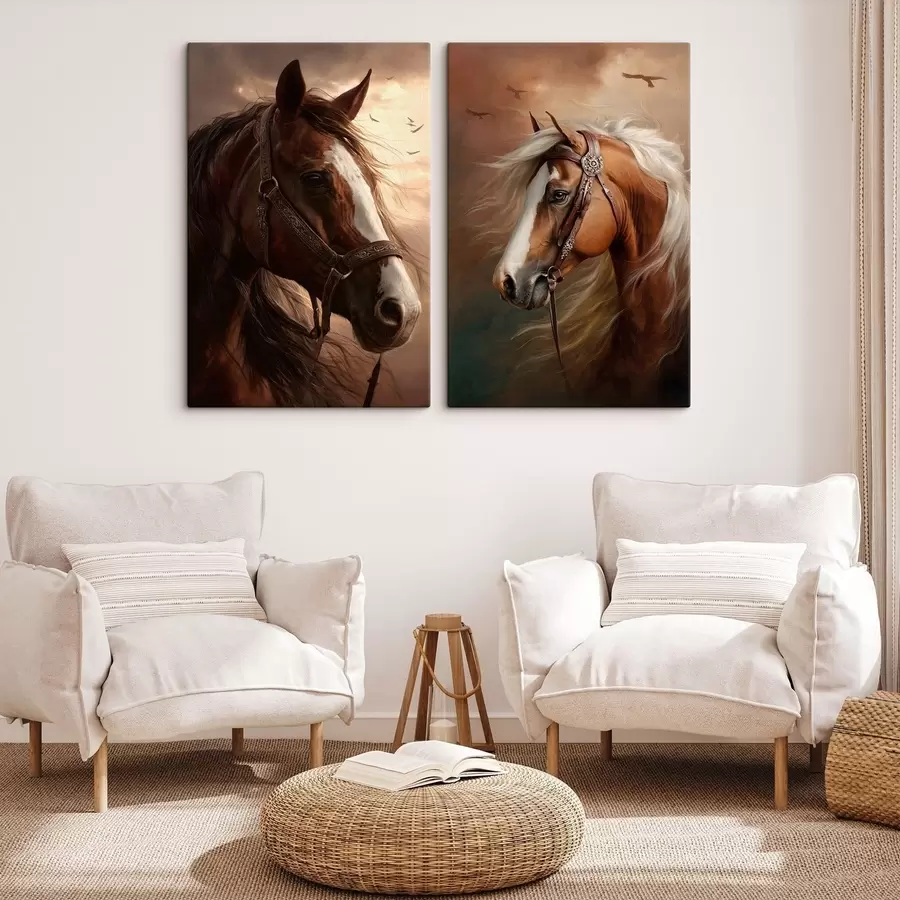 Fotobehang prachtige paarden m30177