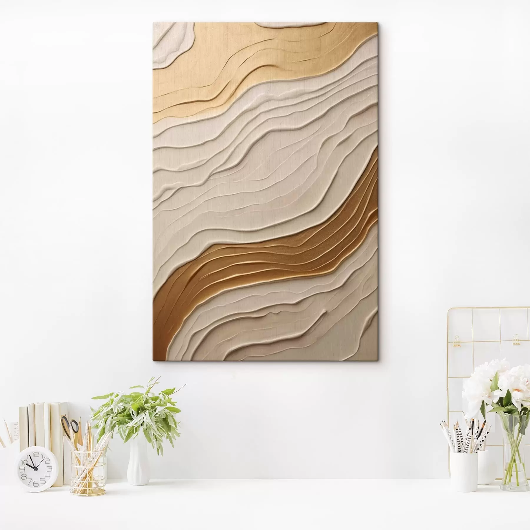  Schilderijen Abstracte golven s48311