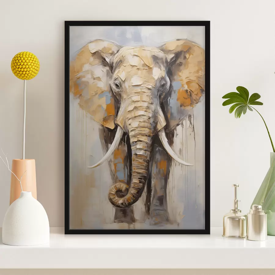 Fotobehang Olifant f48298