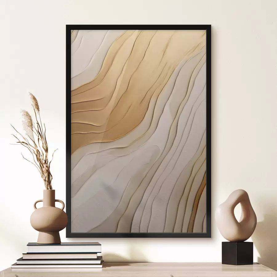 Fotobehang Abstracte golven f48310