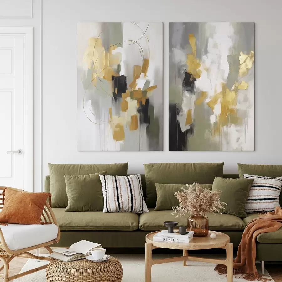 Fotobehang Abstractie imitatie van schilderkunst m30189