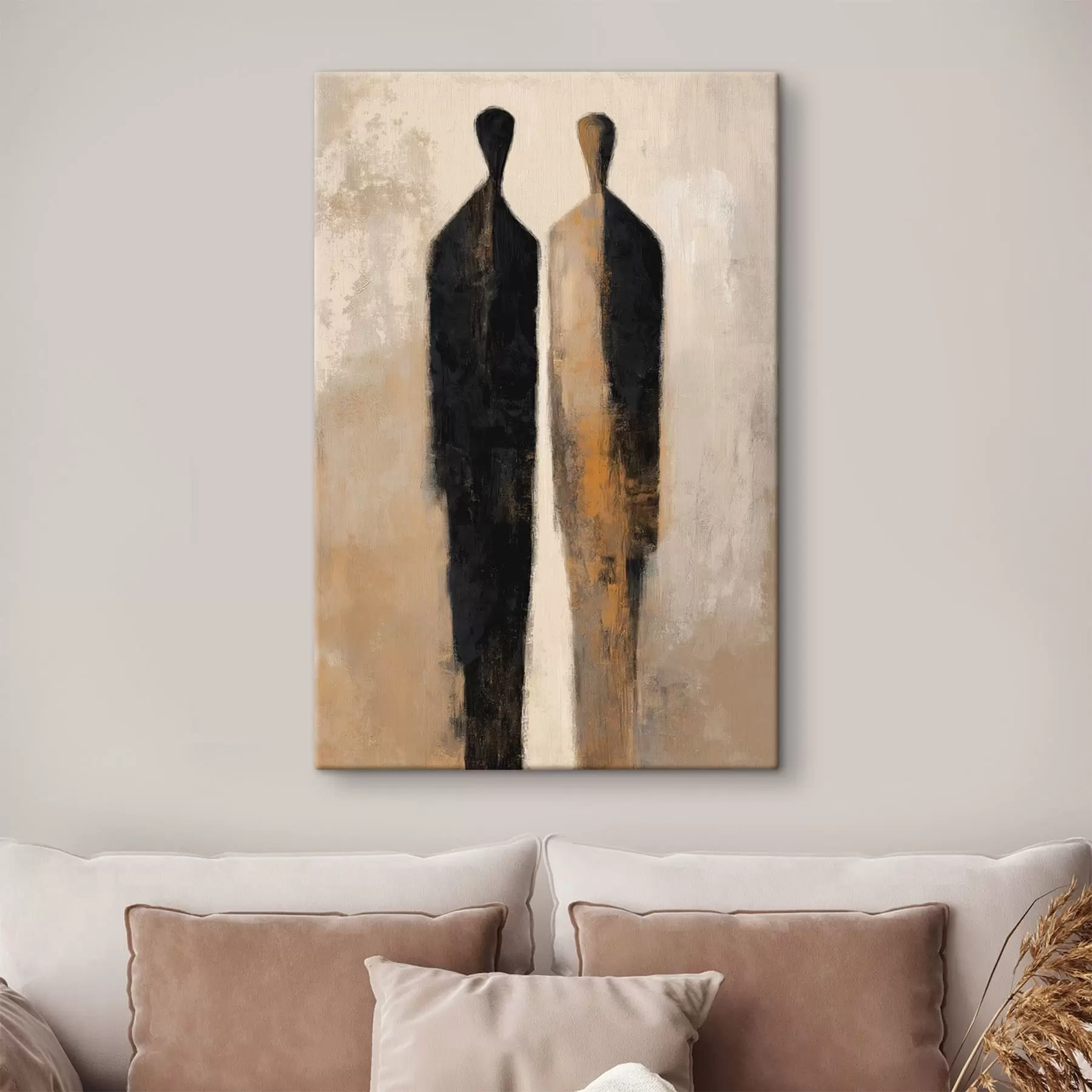  Schilderijen Abstracte silhouetten s48369
