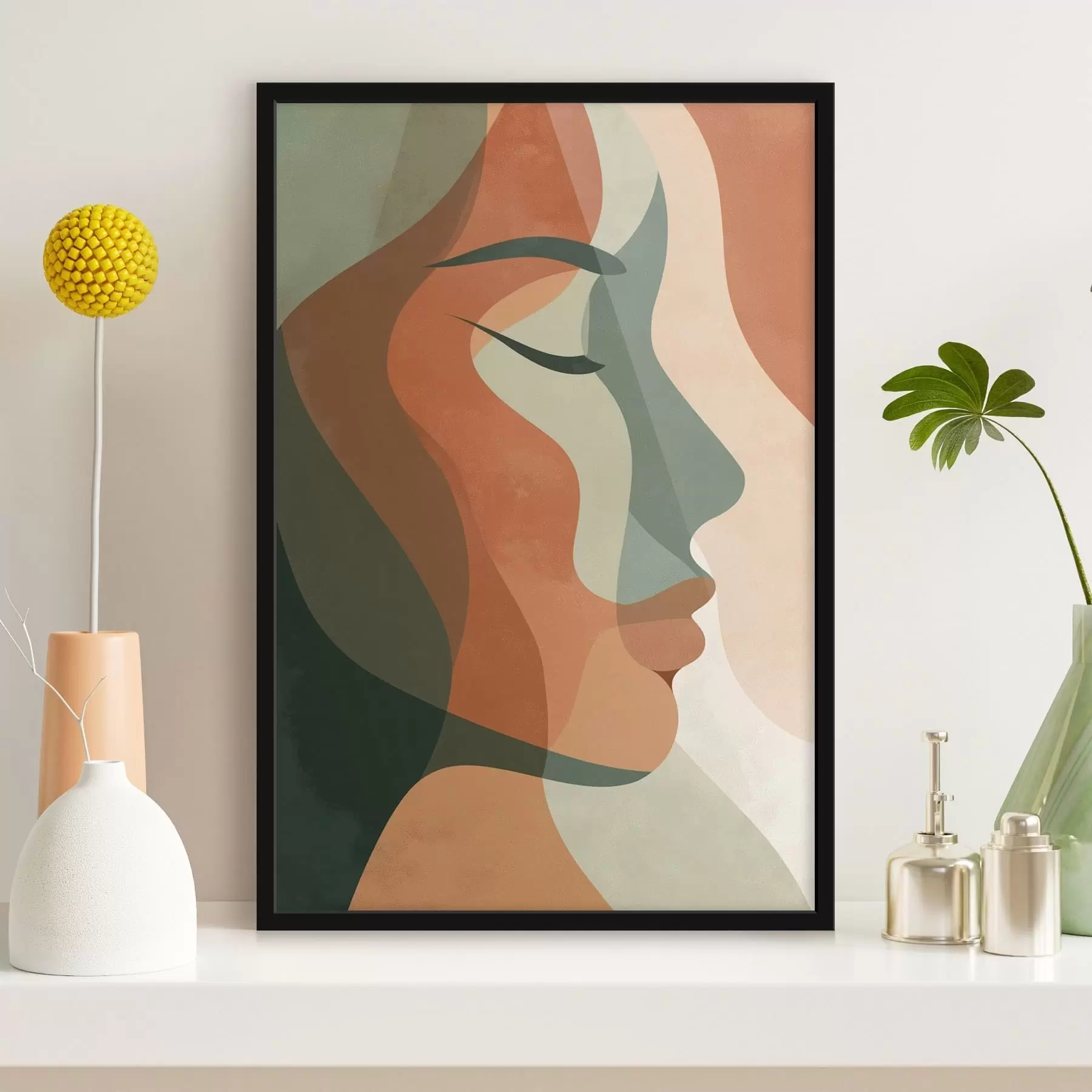 Fotobehang Abstract portret f48367