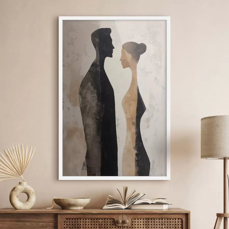 Fotobehang Abstracte silhouetten f48370