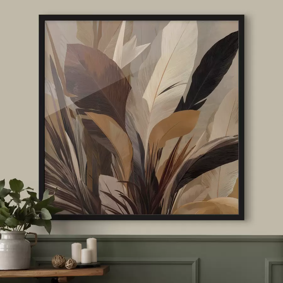 Fotobehang Bladeren f48380