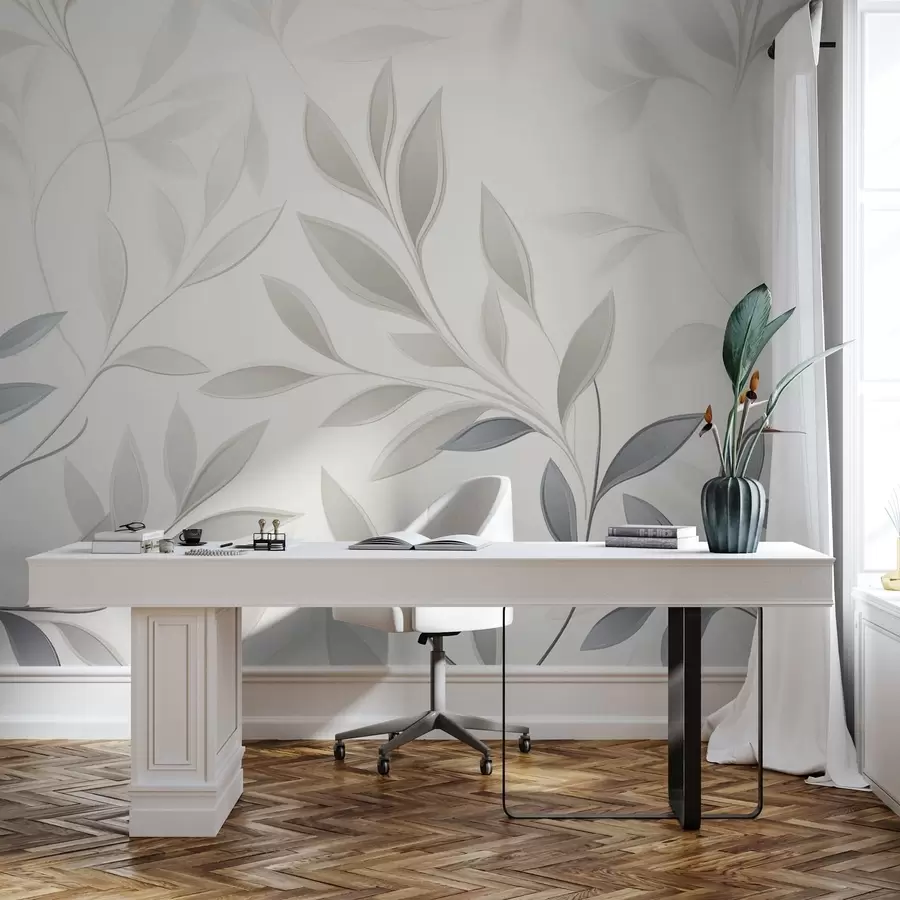 Fotobehang Stil tussen de bladeren w05279