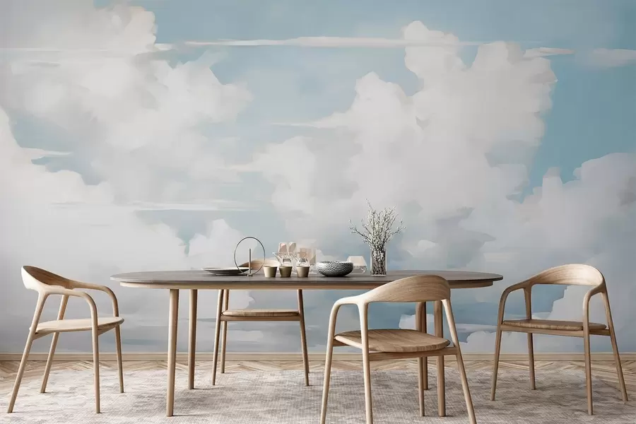 Fotobehang Wolken w05370