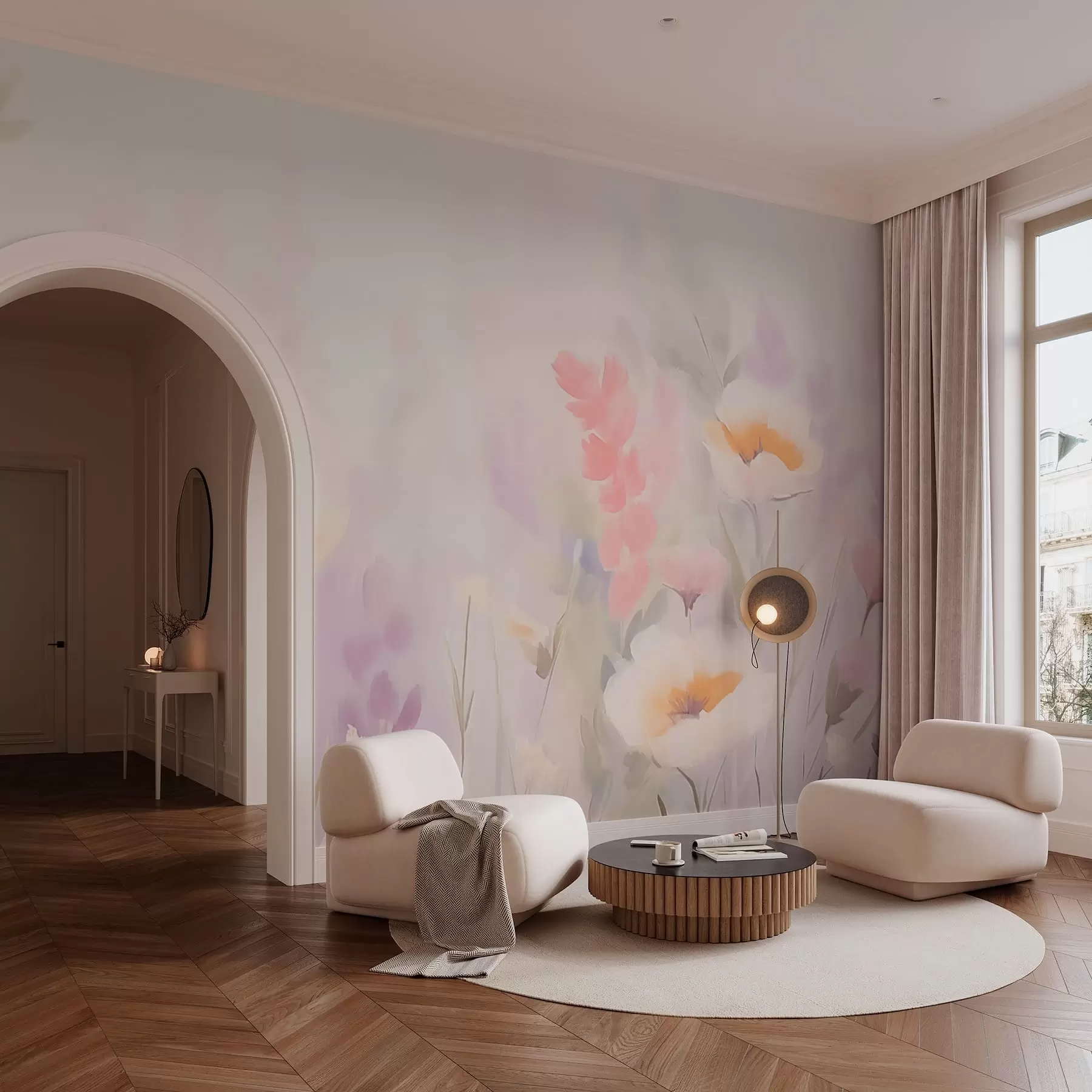 Fotobehang Wilde bloemen w05032