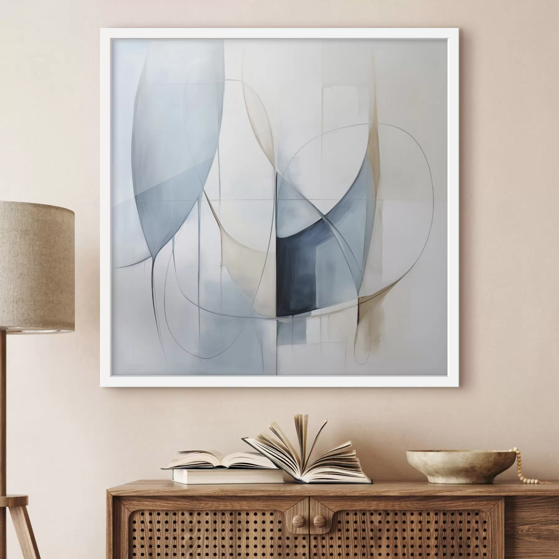 Fotobehang Hemelsblauwe balans f48404