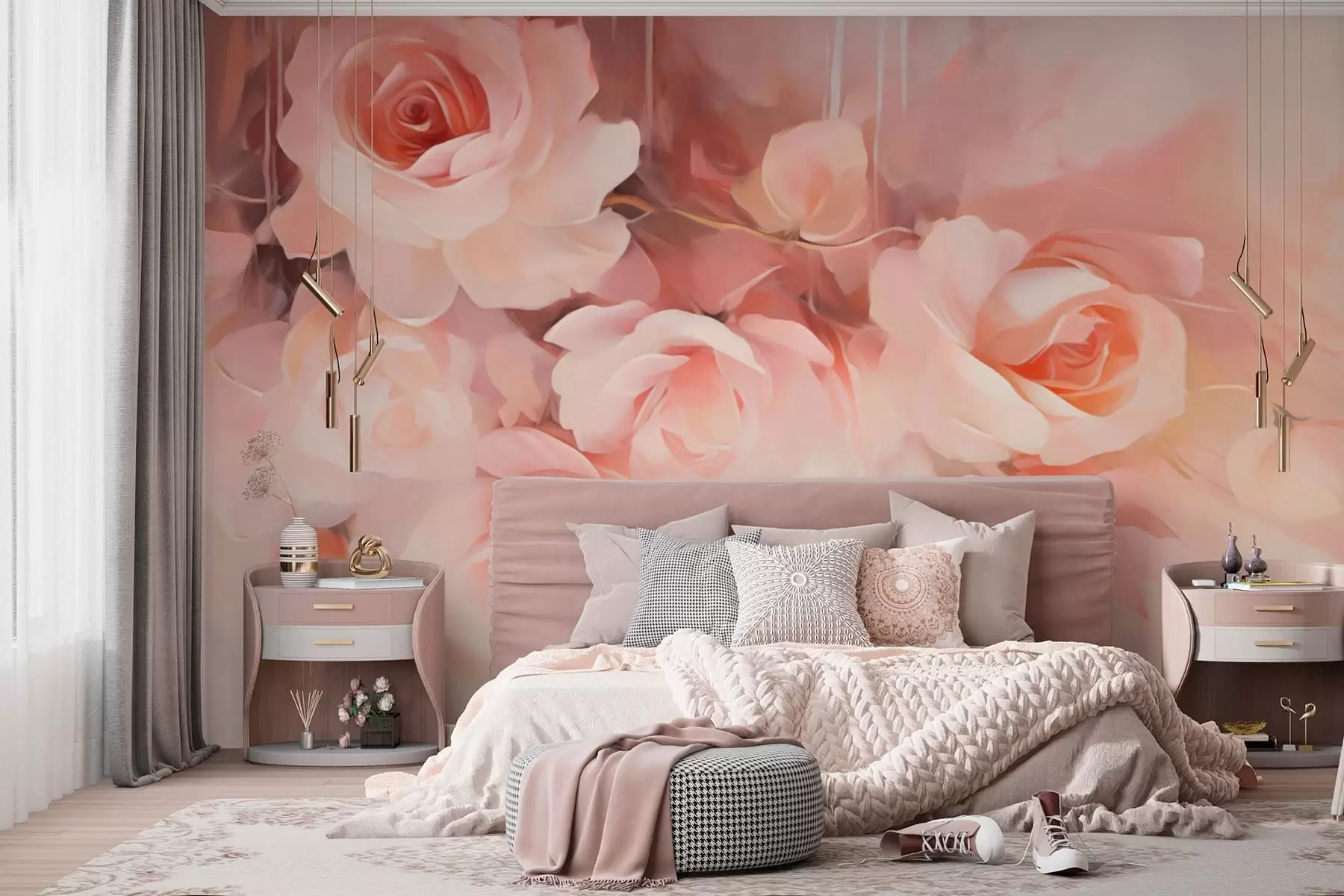 Fotobehang Rozen w05334