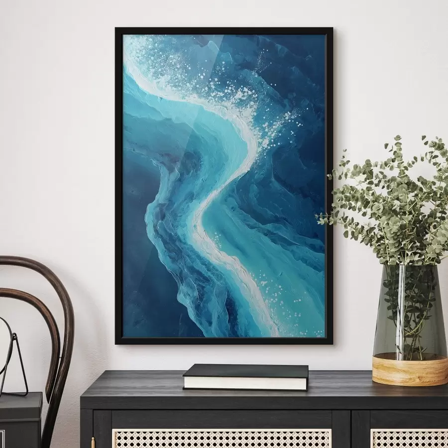 Fotobehang Oceaangolfpatroon f48452