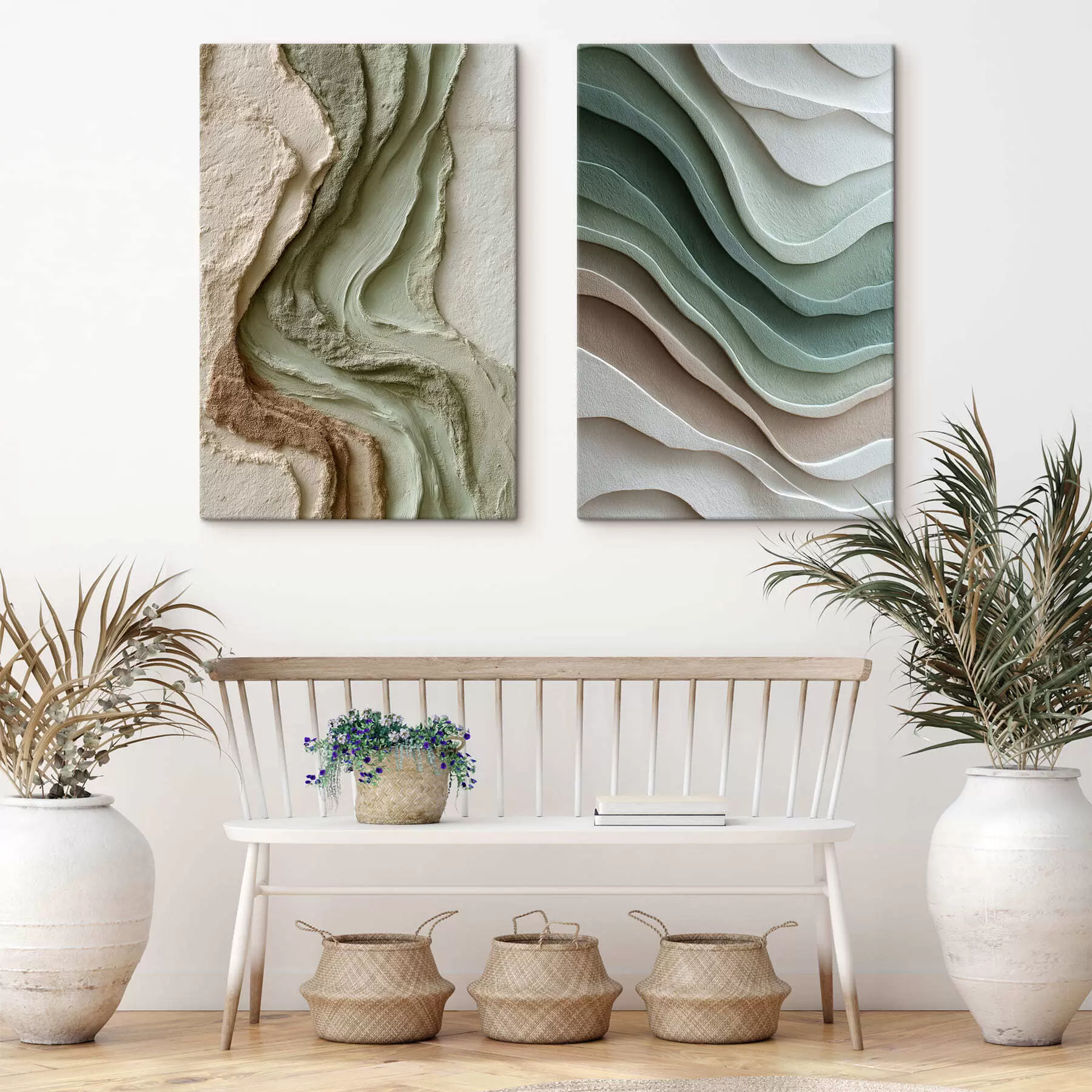  Schilderijen Vogel-lucht-set m30226