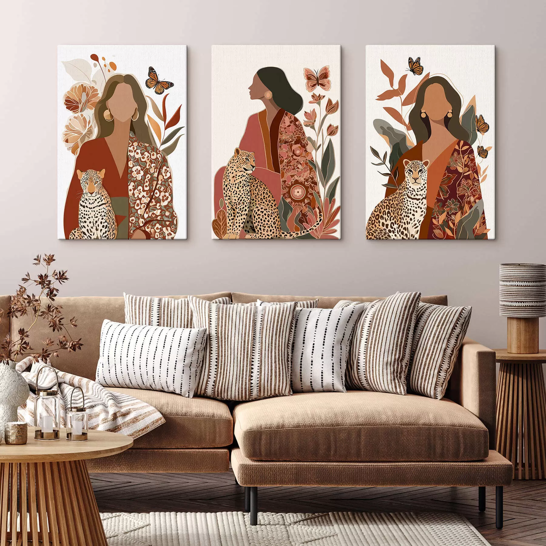  Schilderijen Botanische verzorgingsset m30230