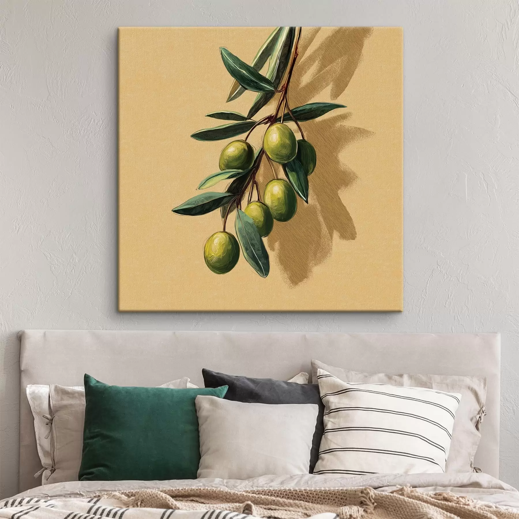 Fotobehang Olive Branch Close s48463
