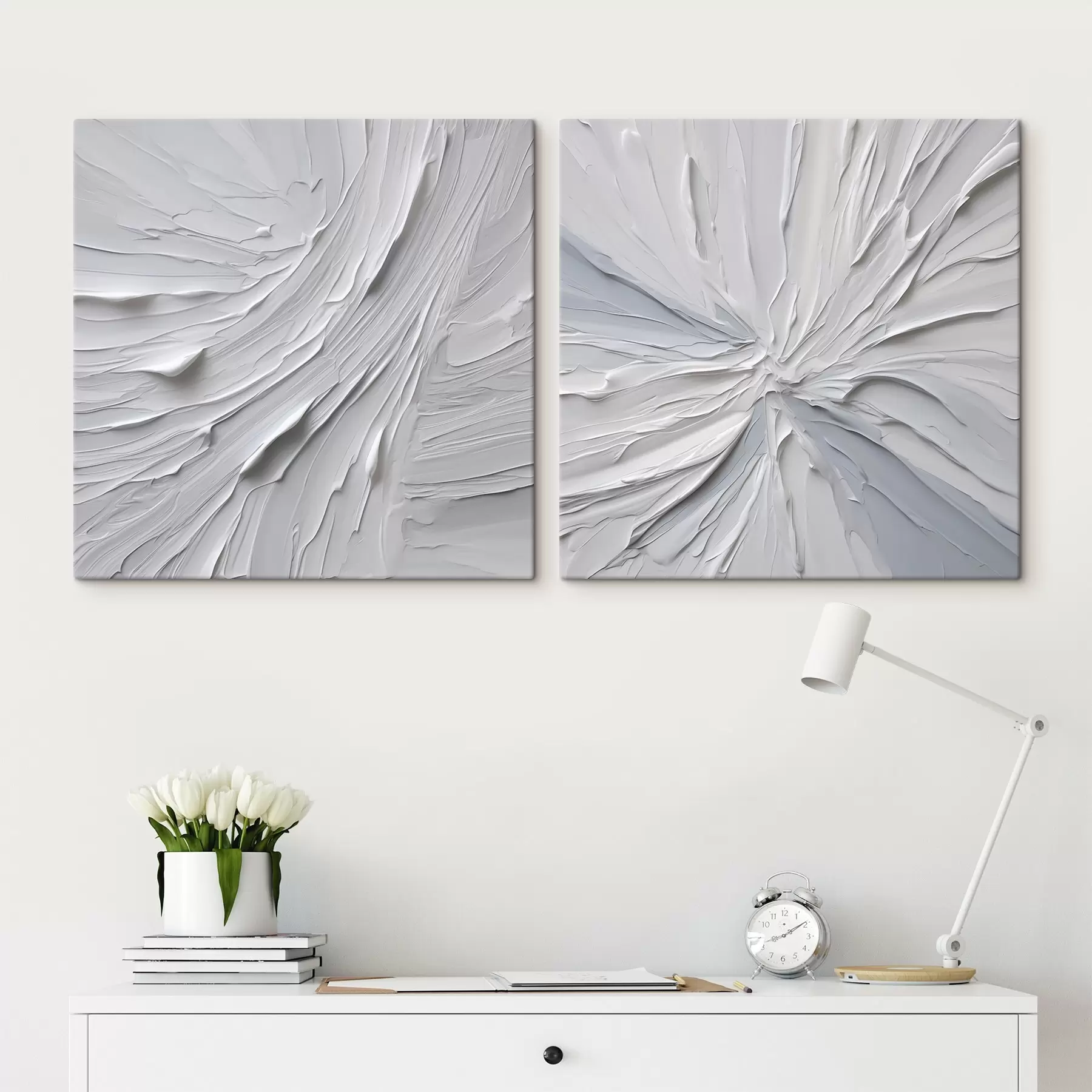  Schilderijen Abstractie imitatie van schilderkunst m30249