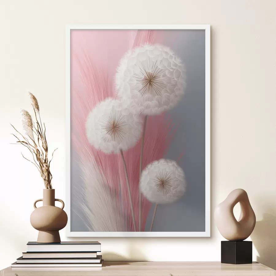 Fotobehang Paardebloemen f48278