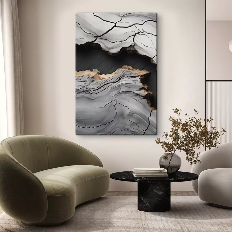  Schilderijen De diepte van steen s48541