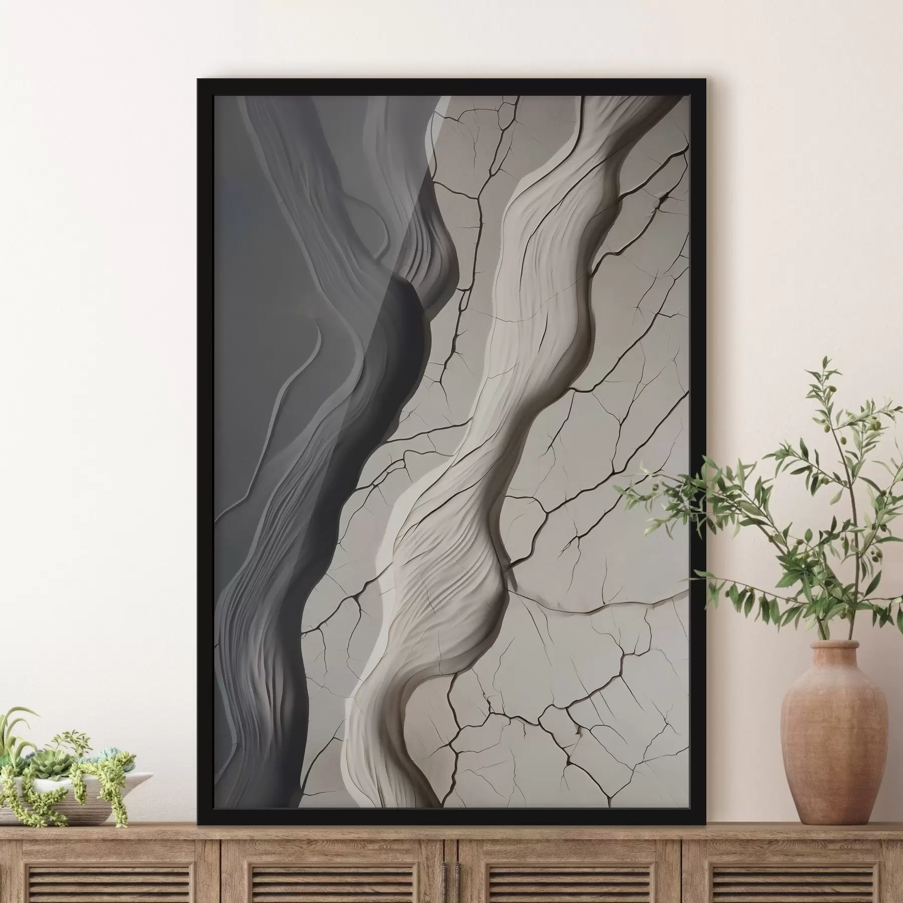 Fotobehang Contrast tussen elementen f48543