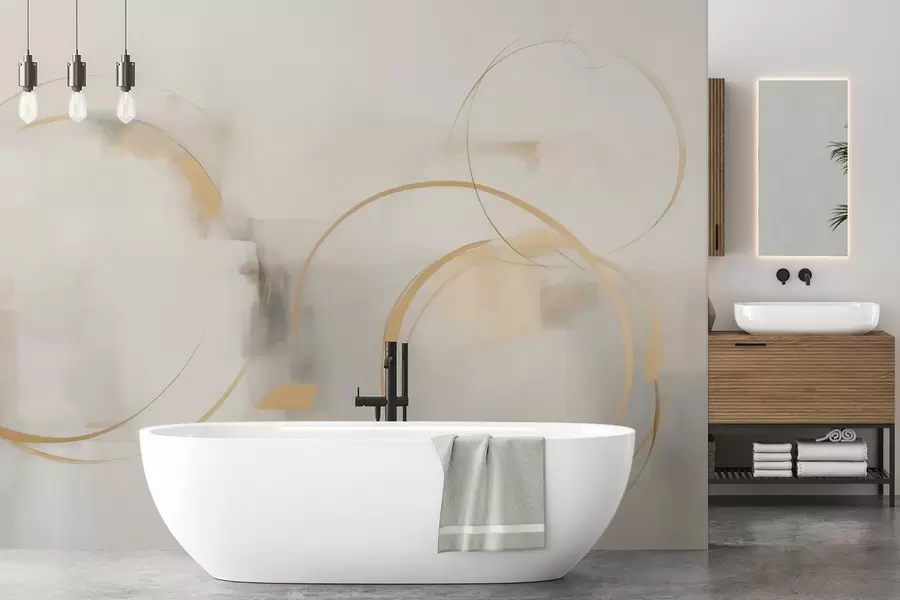 Fotobehang Abstractie w05418