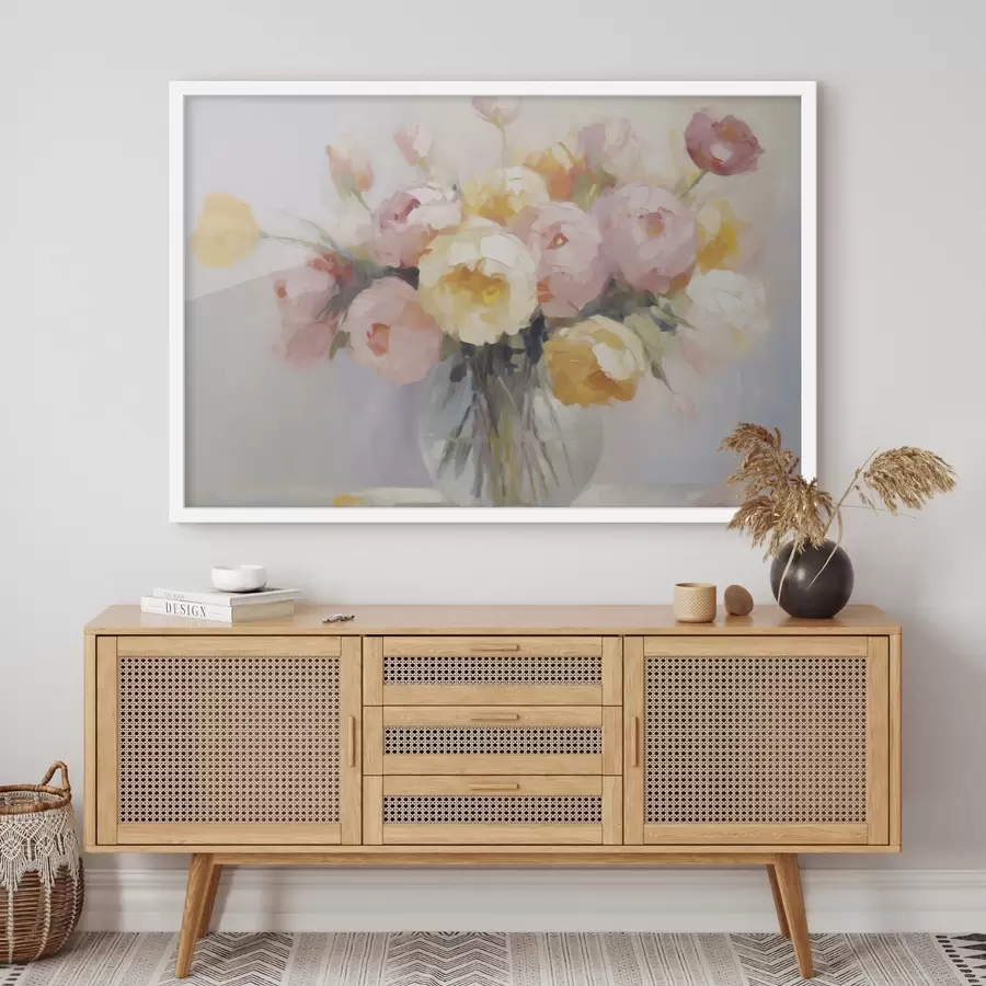 Fotobehang Een boeket in een vaas f48592