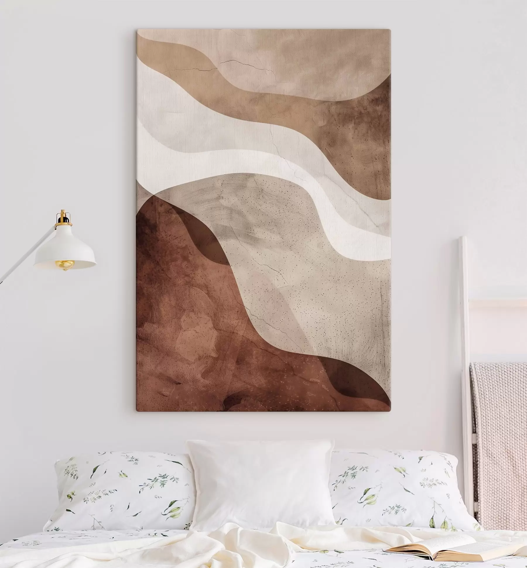 Fotobehang Moderne abstractie, warme tinten s48580