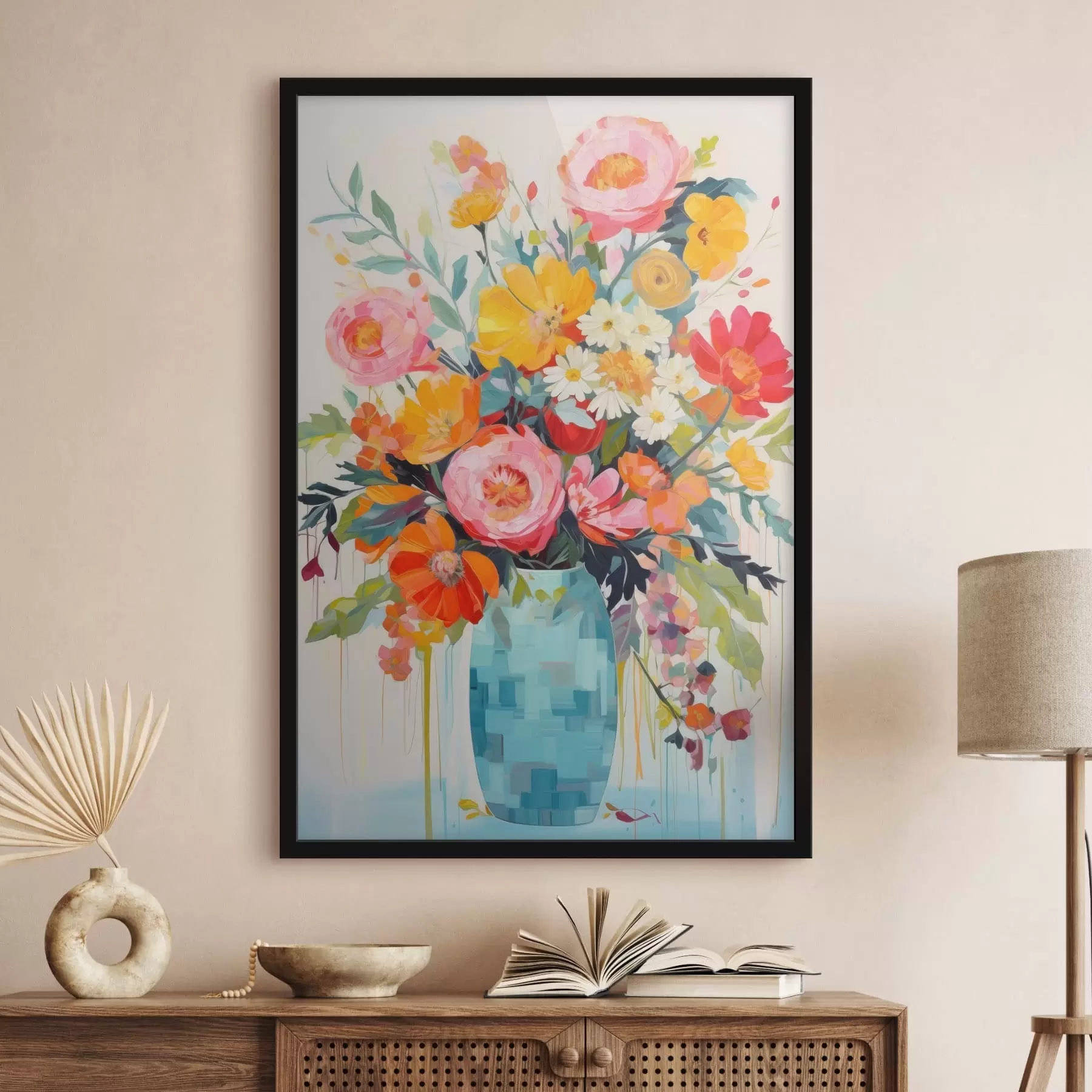 Fotobehang Heldere bloemen f48643