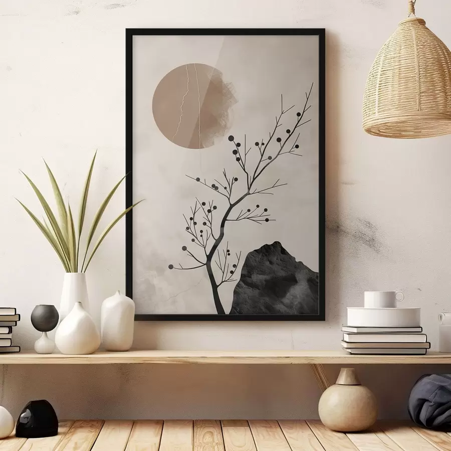 Fotobehang Japanse stijl, rust en evenwicht f48631