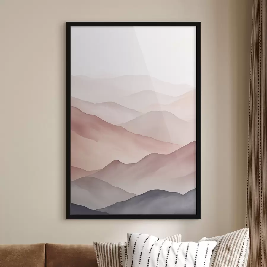 Fotobehang Berglandschap f48681